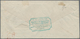 Portugal: 1893. Registered Envelope Addressed To England Bearing Yvert 44b, 100r Violet Tied By Lisb - Sonstige & Ohne Zuordnung