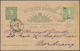 Portugal - Azoren - Angra: 1897. Angra Postal Stationery Card 10r Green Written From Terceira Lsland - Angra