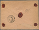 Portugal - Azoren - Ponta Delgada: 1896. Registered Envelope (faults) To Paris Bearing Ponta Delgada - Azores