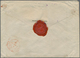 Portugal - Madeira - Funchal: 1907. Registered Envelope (vertical Fold, Creased) Addressed To London - Funchal