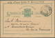 Portugal - Ganzsachen: 1896, Stationery Cabo Verde Card 30 R Green On Buff, Sent From "S.VICENTE 21 - Entiers Postaux