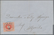 Rumänien: 1866/1871, Austrian First Danube Steamboat Shipping Company, Two Entires From Calafat To B - Unused Stamps