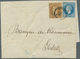 Rumänien: 1877. Envelope Addressed To The 'Bank Of Roumanie, Galatz' Bearing Yvert 38, 5b Bistre And - Unused Stamps