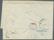 Rumänien: 1877. Envelope Addressed To The 'Bank Of Roumanie, Galatz' Bearing Yvert 38, 5b Bistre And - Unused Stamps