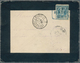 Rumänien - Stempel: C.F.R. BAICOI: 1887(15.8.), King Carlos I. 25c. Blue (corner Fault Top Left) Sin - Poststempel (Marcophilie)