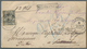 Rumänien - Besonderheiten: 1882. Registered Envelope To Rumania Bearing SG 53, 16 Blue/green (2) Tie - Sonstige & Ohne Zuordnung