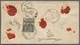 Rumänien - Besonderheiten: 1882. Registered Envelope To Rumania Bearing SG 53, 16 Blue/green (2) Tie - Sonstige & Ohne Zuordnung