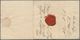 Russland - Vorphilatelie: 1835. Folded Letter From "KRONSHTADT, 21 JULY 1835" To COPENHAGEN, "Tilsit - ...-1857 Préphilatélie