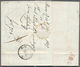 Russland - Vorphilatelie: 1837, Complete Folded Letter Cover With Red Double-line Dater "MOSCOU / 27 - ...-1857 Vorphilatelie
