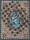 Russland: 1858 10 Kop. Brown With Dotted Numbered Cancel 392 Of Wolmar, Forerunner Of Latvia, Corner - Sonstige & Ohne Zuordnung