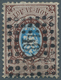 Russland: 1858 10 Kop. Brown With Dotted Numbered Square Cancel 483 Subcov (Tver), Two Teeth Are Mis - Sonstige & Ohne Zuordnung