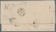 Russland: 1871. Envelope Addressed To France Bearing, 1k Black And Green, 5k Black And Lilac And, 20 - Autres & Non Classés