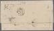 Russland: 1871. Envelope Addressed To France Bearing, 1k Black And Green, 5k Black And Lilac And, 20 - Sonstige & Ohne Zuordnung