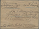 Russland: 1891 Valued Cover Of 100 Roubles From Warsaw To The Law Court In St. Petersburg, Backside - Autres & Non Classés