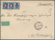 Russland: 1899 Two Registered Covers From Karlovka With White Registration Label And From Libau With - Sonstige & Ohne Zuordnung