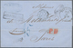 Russland: 1860, Paid Letter From Berdiczev With Toothed Boxed Cancel With Railway Post Office Of Upp - Other & Unclassified