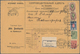 Russland: 1908/17 Accompanying Cards For Four Parcels From Izdashkovo, Krementchug And Moscow All Pa - Other & Unclassified