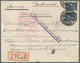 Russland: 1915/16 Two Censored Cover Sent From Moscow To Denmark By Registered Mail Received By Mach - Other & Unclassified