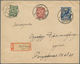 Russland: 1919, 35 Kop October Revolution With Chalk Imprint And Additional Franking On Registered L - Other & Unclassified