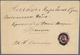 Russland - Semstwo (Zemstvo): 1877, VESSIEGONSK Cover Bearing 5 Kop. Black On Carmine (Chuchin No.7) - Zemstvos