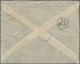 Russische Post In China: 1903, 1 K., 5 K., 7 K. (pair) Tied "INKOU 25 IX 03" To Cover (faults) Endor - China