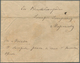 Russland - Ganzsachen: 1848, First Issue 10 + 1 K. Black Envelope Cancelled By Pen And Adjacent Two - Stamped Stationery