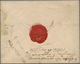 Russland - Ganzsachen: 1852 Postal Stationery Envelope Of Town Post Of St. Petersburg Backside Cance - Ganzsachen