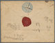 Russland - Ganzsachen: Ca. 1865 Postal Stationery Envelope H&G 13 With Pen Cancel Used To A Little V - Entiers Postaux