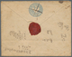 Russland - Ganzsachen: Ca. 1865 Postal Stationery Envelope H&G 13 With Pen Cancel Used To A Little V - Ganzsachen