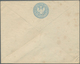 Russland - Ganzsachen: 1883, 20 + 1 K. Blue Envelope With The "Broadtail Die" And Watermark 3, Unuse - Entiers Postaux