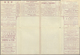 Russland - Ganzsachen: 1899 (ca). Advertisement Folded Letter 7 Kon Blue (Odessa). Unused. Border Cu - Entiers Postaux