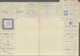 Russland - Ganzsachen: 1899 (ca). Advertisement Folded Letter 7 Kon Blue. Unused. Border Some Damage - Entiers Postaux