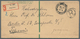 Russland - Ganzsachen: 1903/09, 4 Ganzsachen-Streifbänder 2 K. Grün, Davon 3 Mit Interessanten Zusat - Entiers Postaux