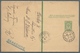 Delcampe - Russland - Ganzsachen: 1903/09, 4 Ganzsachen-Streifbänder 2 K. Grün, Davon 3 Mit Interessanten Zusat - Entiers Postaux