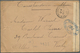 Russland - Militärpost / Feldpost: 1917. Roughly Opened Stampless Envelope Endorsed 'Correspondence - Autres & Non Classés