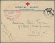 Russland - Militärpost / Feldpost: 1918. Red Cross Envelope Headed 'Hopital Russe/Pour Les Blesses M - Autres & Non Classés