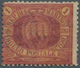 San Marino: 1892, 1 L. Carmine And Yellow, Mint Tiny Hinge Remain, Expertised Thier And Diena, Sasso - Neufs