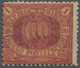 San Marino: 1892, 1 L. Carmine And Yellow, Mint Tiny Hinge Remain, Expertised Thier And Diena, Sasso - Unused Stamps