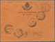San Marino: 1929, 5 Colours Franking On Registered Letter (reverse "Ufficio Postale Di Citta") To Os - Neufs