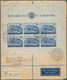 San Marino: 1954, 200 L Blue, Comb Perf 13 1/4 X 14, Isued 15th March 1951, Of The 75th Anniversary - Unused Stamps