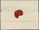 Schweden: 1855 SEX (=6) SKILL. Bco. Brownish Grey Used On Cover From Stockholm To Copenhagen, DENMAR - Unused Stamps