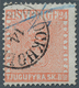 Schweden: 1855, TJUGUFYRA SKILL Bco. Brick-red, Used, Repaired, Certificate Obermüller Wilen BPP - Neufs