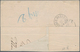 Schweden: 1868 Destination LATVIA: Folded Cover From Carlskrona To Riga, Russia 'via Prussia' (endor - Neufs