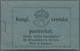 Schweden - Markenheftchen: 1921, Gustaf V Full Face, Complete Stamp Booklet ‚Pris 4 Kronor.‘ Bearing - 1951-80