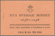 Schweden - Markenheftchen: 1938, 'New Sweden' (Delaware), Three Complete Stamp Booklets ‚PRIS 2 KR. - 1951-80