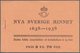 Delcampe - Schweden - Markenheftchen: 1938, 'New Sweden' (Delaware), Three Complete Stamp Booklets ‚PRIS 2 KR. - 1951-80