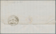 Schweden - Stempel: FRA SVERRIG 28.7.1871 Als Seltener K1 Auf 1858, 12 Öre Blau Auf Frischem Falt-Co - Autres & Non Classés
