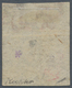 Schweiz - Zürich: 1843 Zürich 6 Rp. Mit Senkrechten, Roten Unterdrucklinien, Type IV, Gestempelt Mit - 1843-1852 Timbres Cantonaux Et  Fédéraux