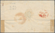 Schweiz: 1850, Briefkuvert Von Olten Nach NEAPEL Via Mailand, Frankiert Mit Zwei Einzelmarken Rayon - Ungebraucht