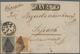 Schweiz: 1856/1862 Zwei Strubelbriefe, Mit Chargiertem Brief (Hülle) 1856 Von Basel Nach Sissach Fra - Neufs